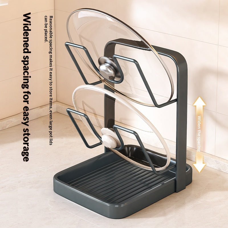 Stackable Pot Lid Organizer Rack – BREVEX