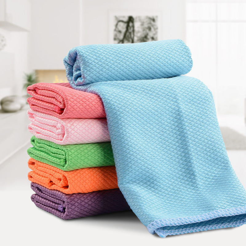 Premium Microfiber Cleaning Cloths 12-Piece Set – BREVEX