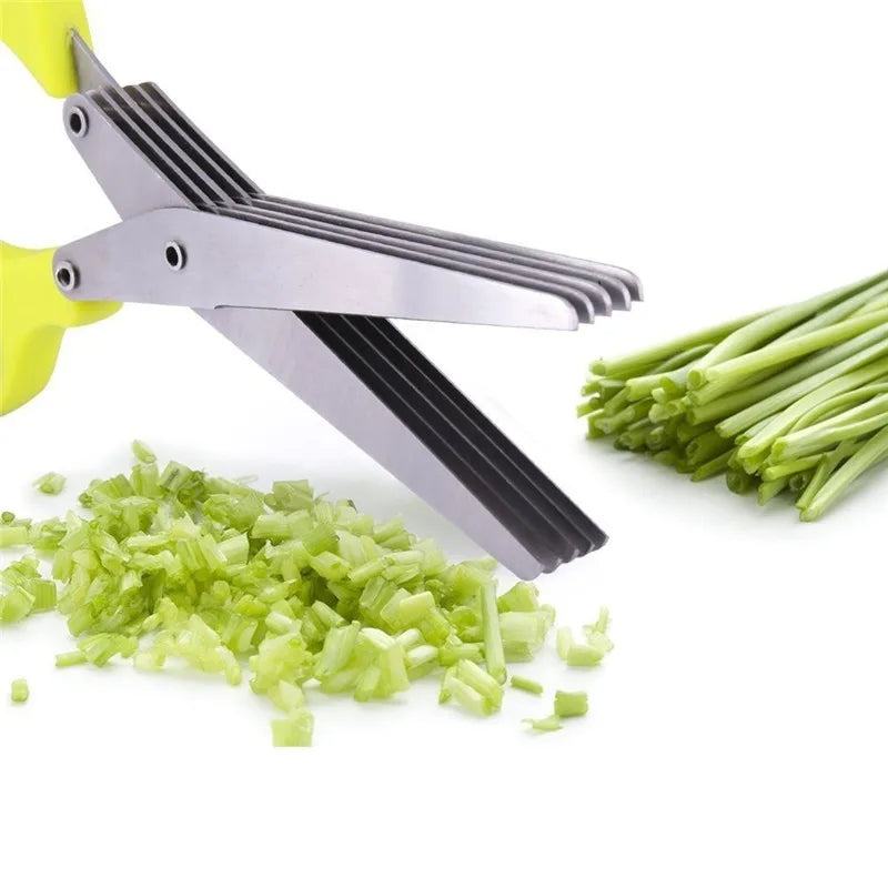 5-Blade Herb and Salad Scissors – BREVEX